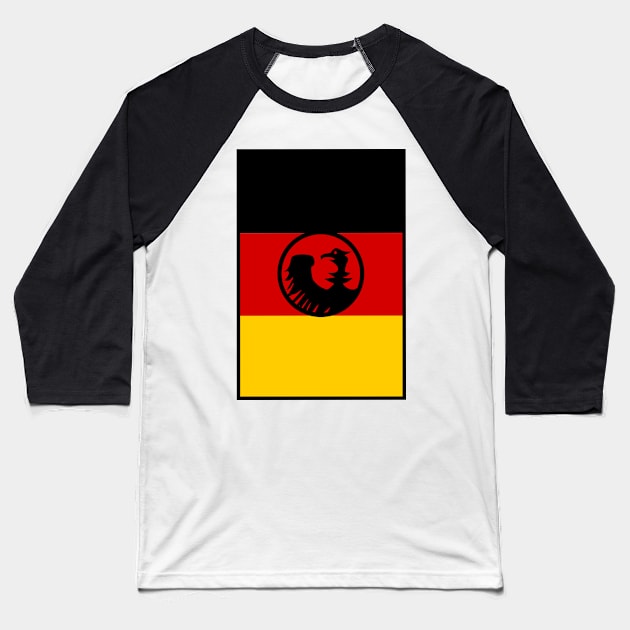 Germany Baseball T-Shirt by Karpatenwilli